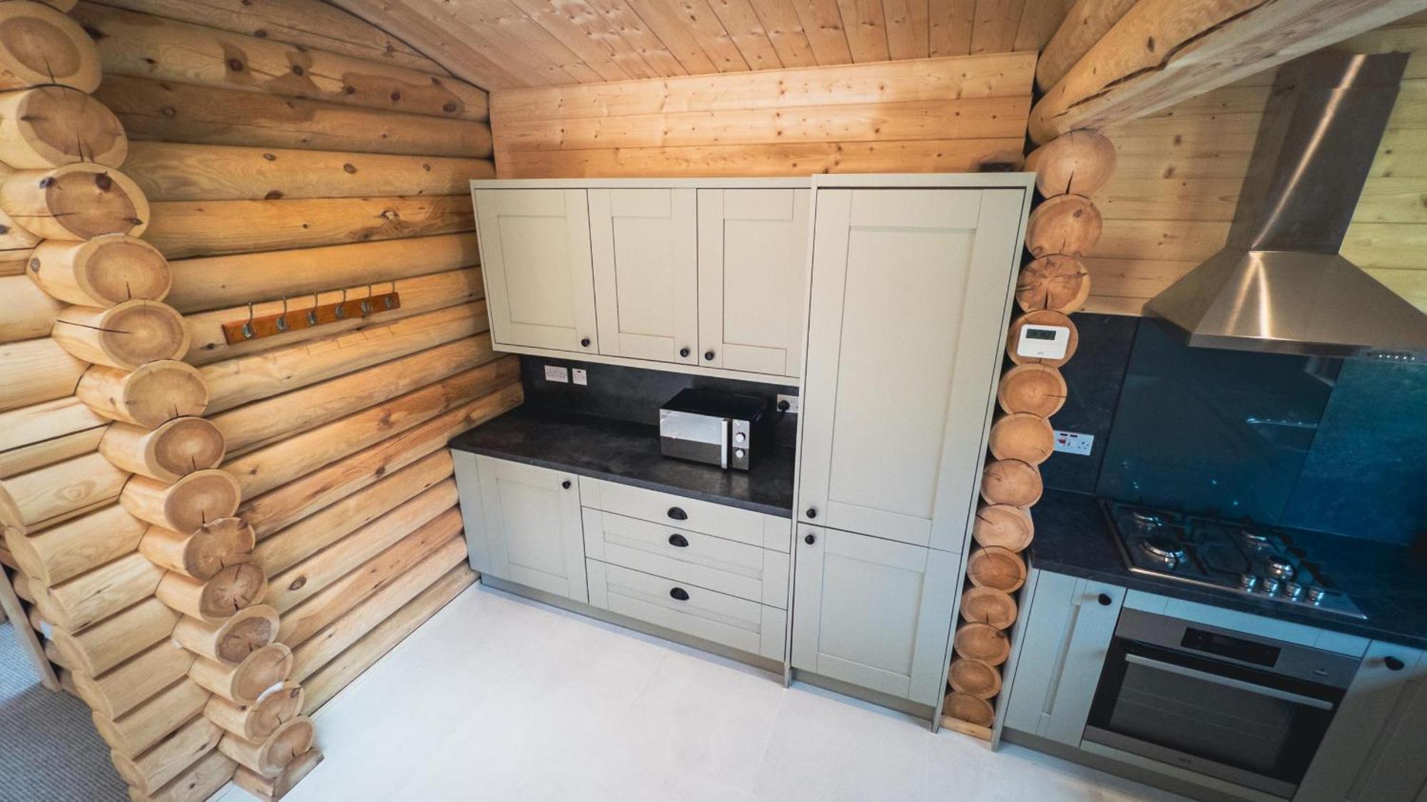 Aspen Lodge, Amazing New Log Cabin With Hot Tub - Sleeps 6 - Felmoor Park Morpeth Camera foto