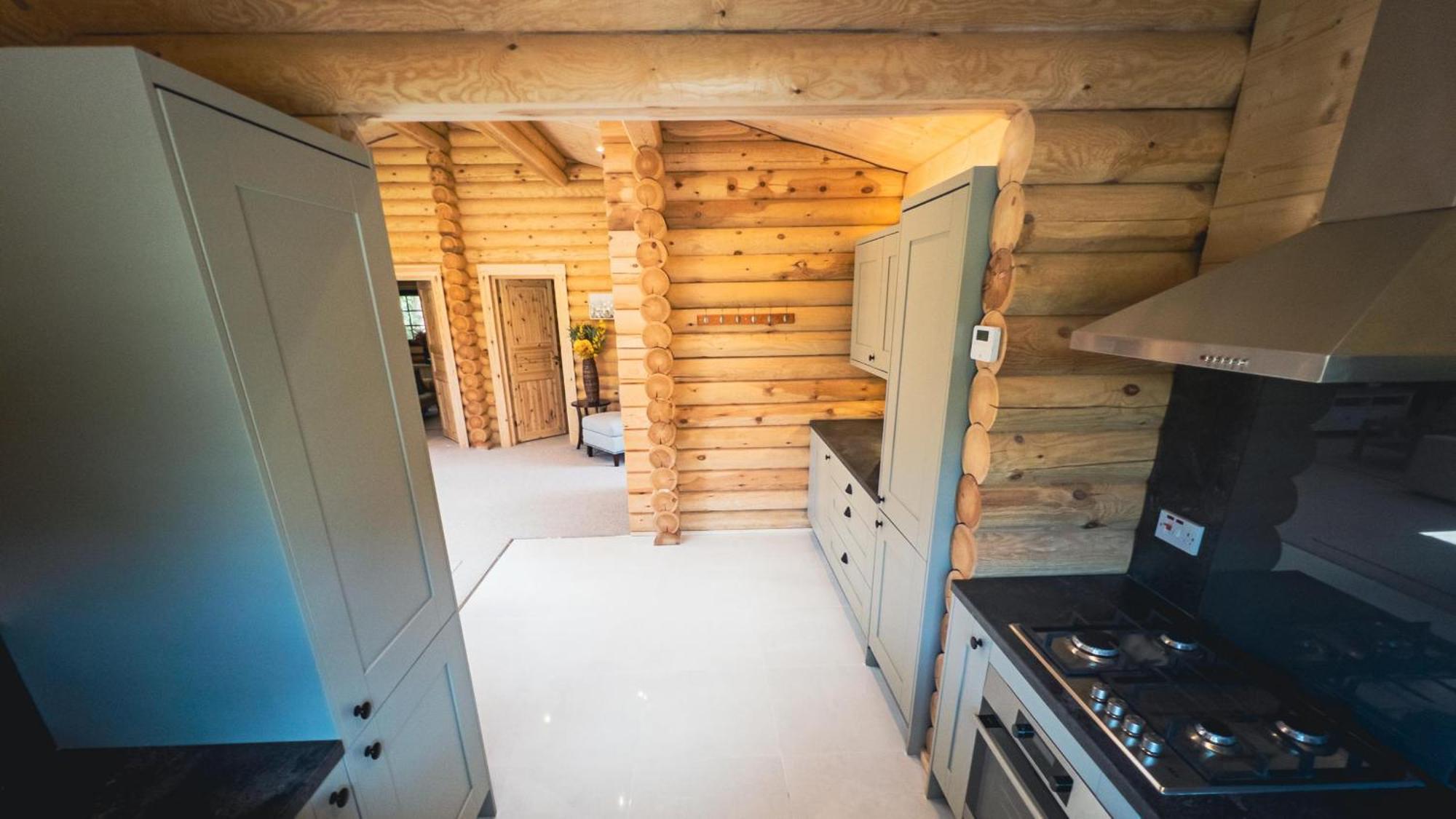 Aspen Lodge, Amazing New Log Cabin With Hot Tub - Sleeps 6 - Felmoor Park Morpeth Camera foto